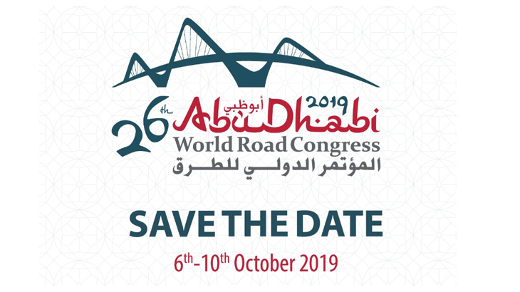 AIPCR-PIARC - Associazione Mondiale delle Strade - XXVI World Road Congress - 6th to 10th October - Abu Dhabi 2019