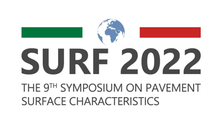 THE 9th SYMPOSIUM ON PAVEMENT SURFACE CHARACTERISTICS Milano 12-14 Settembre 2022 – Starhotels Rosa Grand